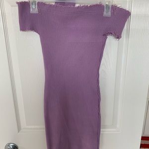 Akira purple dress
